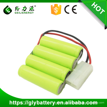 Bateria Recarregável de 4.8v 1300mAh Ni-mh AA